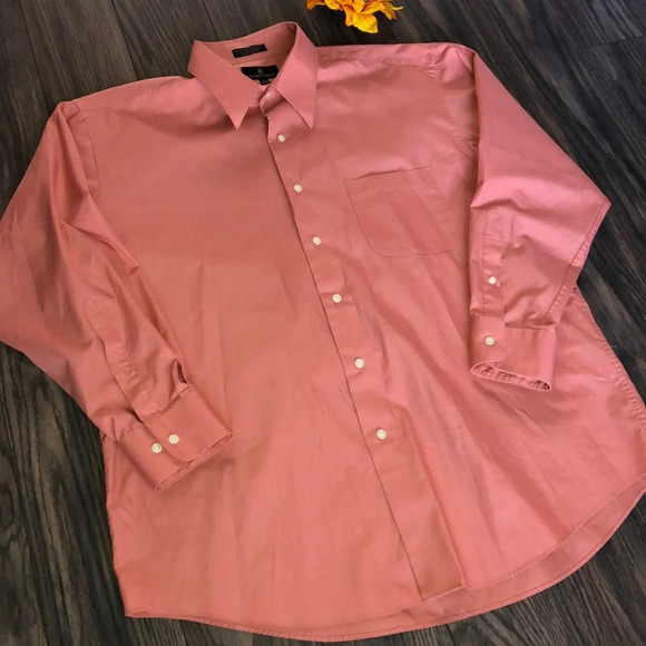 VALERIO GARATI Other - 🌻5/$25🌻Men’s Coral Collard Dress Shirt